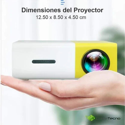 MINI PROYECTOR LED VIDEO BEAM 600 LUMENS