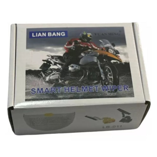 LIMPIAPARABRISAS RECARGABLE PARA CASCO