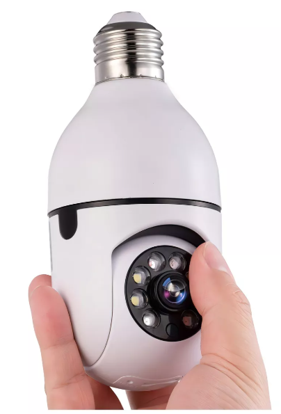 CAMARA DE SEGURIDAD TIPO BOMBILLO WIFI