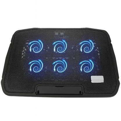 BASE REFRIGERANTE GAMER AZUL 6 RGB COOLE