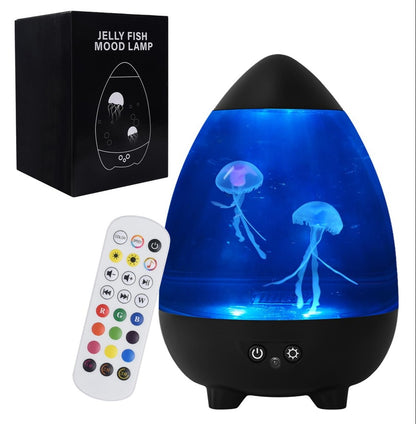 LÁMPARA CON MEDUSAS FLOTANTES